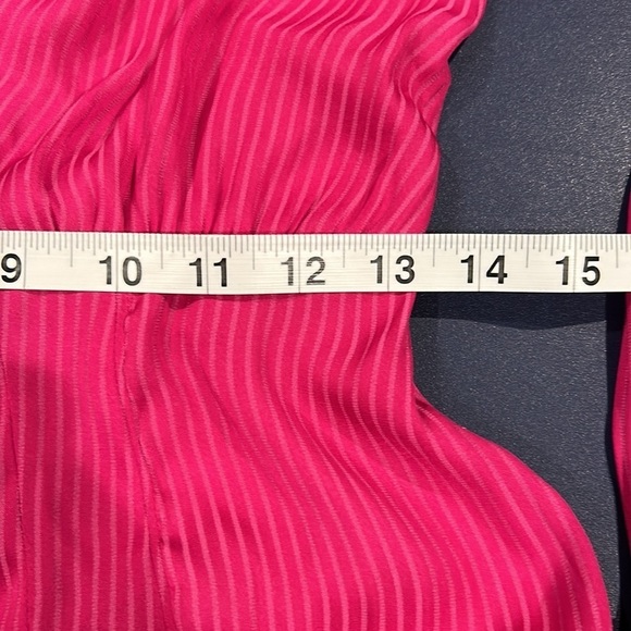 REVOLVE x FREE PEOPLE Everly Shirt Dress Pockets Pink Phenom Sz S - Picture 16 of 16